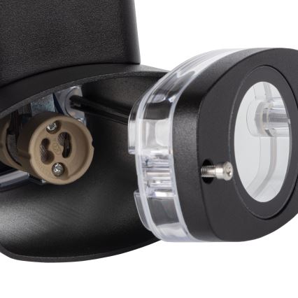 Aplique de exterior ZEVI 1xGU10/10W/230V IP54 antracita