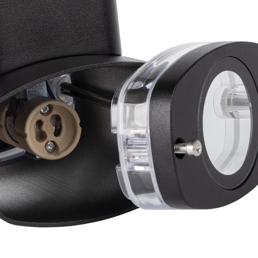 Aplique de exterior ZEVI 1xGU10/10W/230V IP54 antracita
