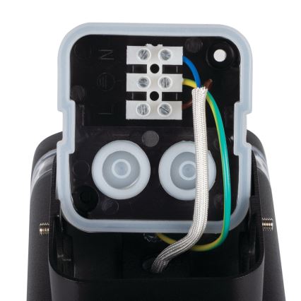 Aplique de exterior ZEVI 1xGU10/10W/230V IP54 antracita