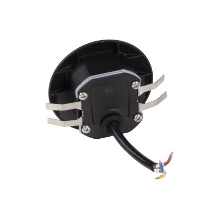 Luminaria LED para escalera EXIN LED/2,5W/230V 3000K IP65 negra redonda