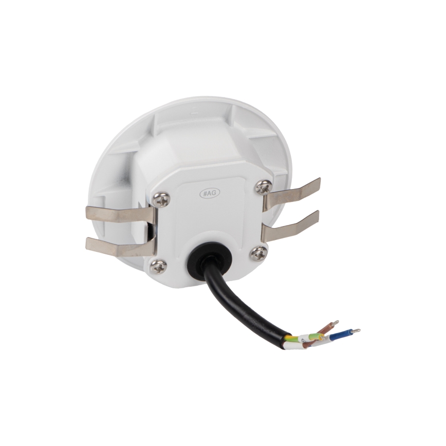 Aplique LED para escalera con sensor de movimiento y sensor crepuscular EXIN LED/2,5W/230V 3000K IP65 blanco redondo