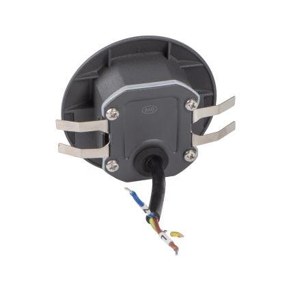 Luminaria LED para escalera con sensor de movimiento y de luz crepuscular EXIN LED/2,5W/230V 4000K IP65 antracita, redonda