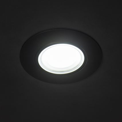 Foco empotrado LED FIZU LED/4W/230V 3000/4000/6500K negro