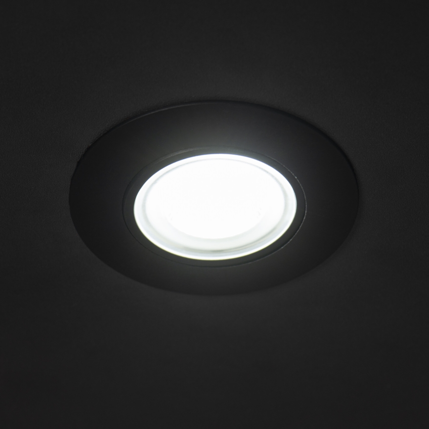 Foco empotrado LED FIZU LED/4W/230V 3000/4000/6500K negro