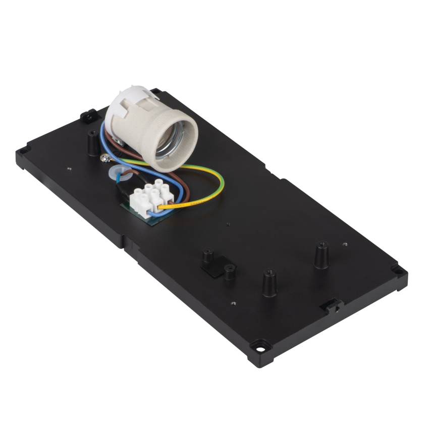 Aplique de pared exterior LERTO 1xE27/15W/230V IP54 negro