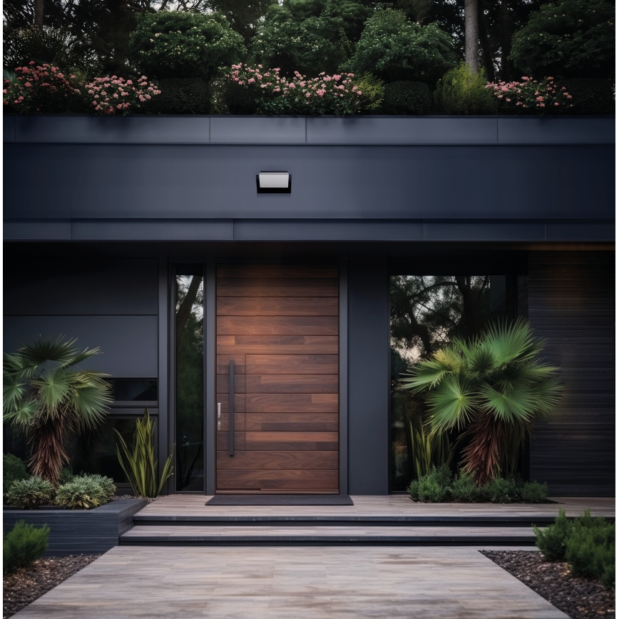 Aplique de pared LED para exterior XERTO LED/20W/230V 3000/4000/6500K IP65 negro