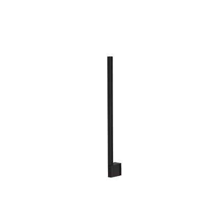 Aplique de pared exterior LED YALTE, 9W, 230V, 3000/4000/6500K, 61,5 cm, IP54, negro