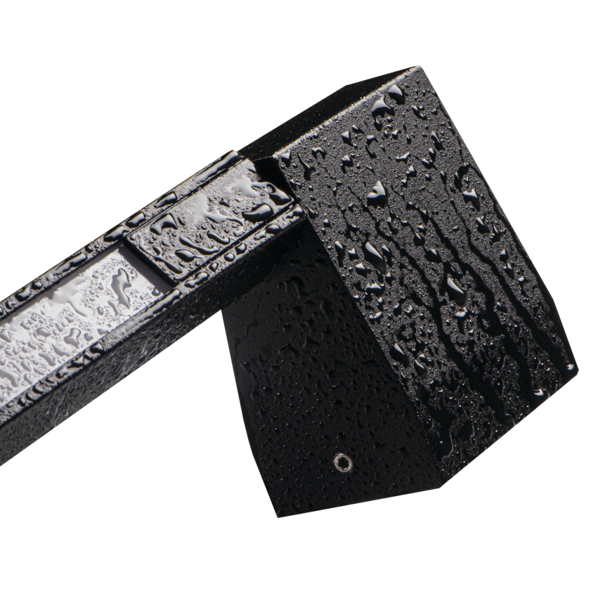Aplique de pared exterior LED YALTE LED/11W/230V 3000/4000/6500K 81,5 cm IP54 negro