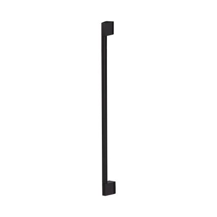 Aplique de pared LED exterior YALTE LED/8,5W/230V 3000/4000/6500K 93 cm IP54 negro