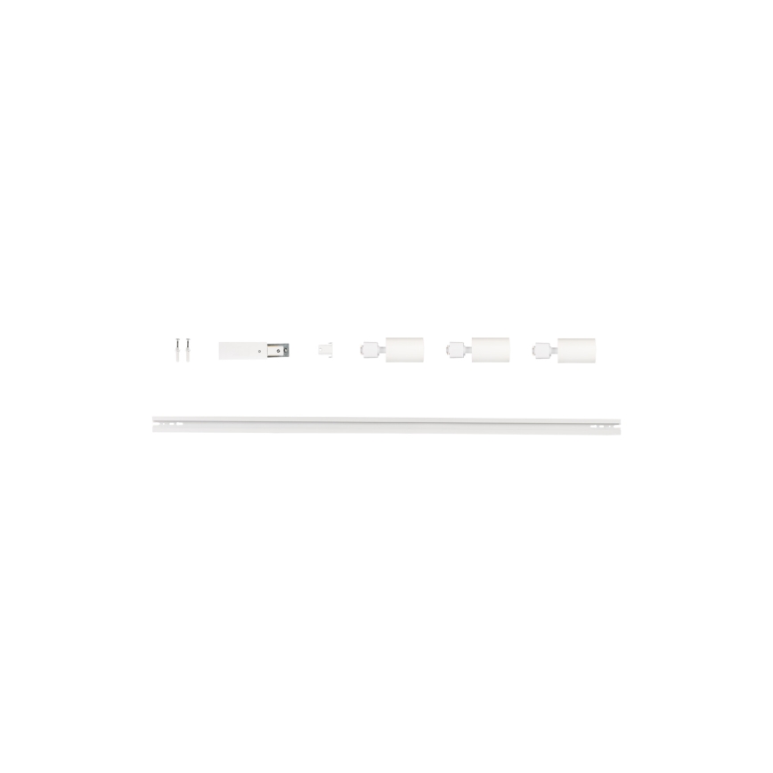 Foco para sistema de riel ALTEAR 3xGU10/10W/230V 1m blanco