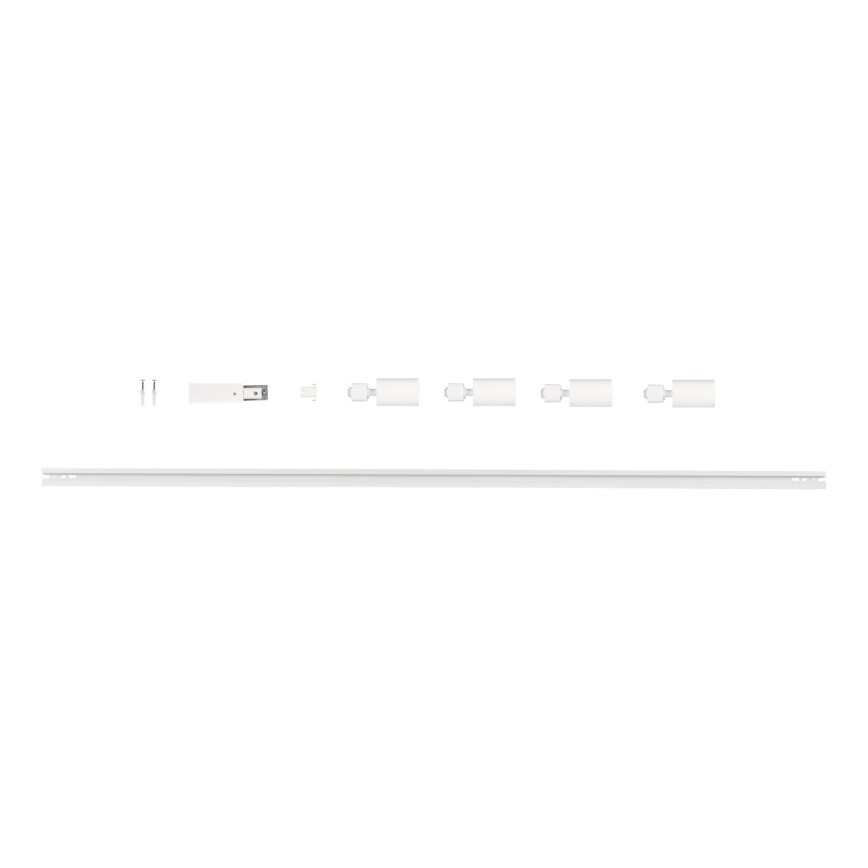 Foco para sistema de riel ALTEAR 4xGU10/10W/230V 1,5m blanco