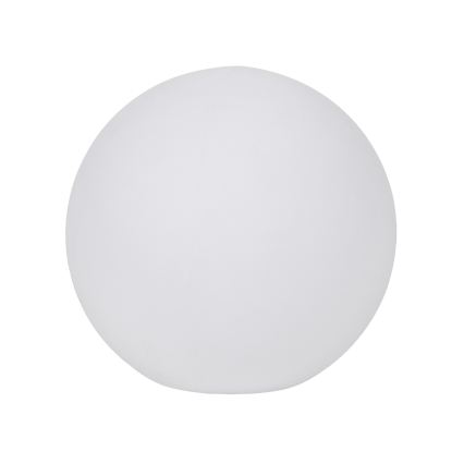 Lámpara exterior STONO 1xE27/20W/230V Ø 50 cm IP65 blanca