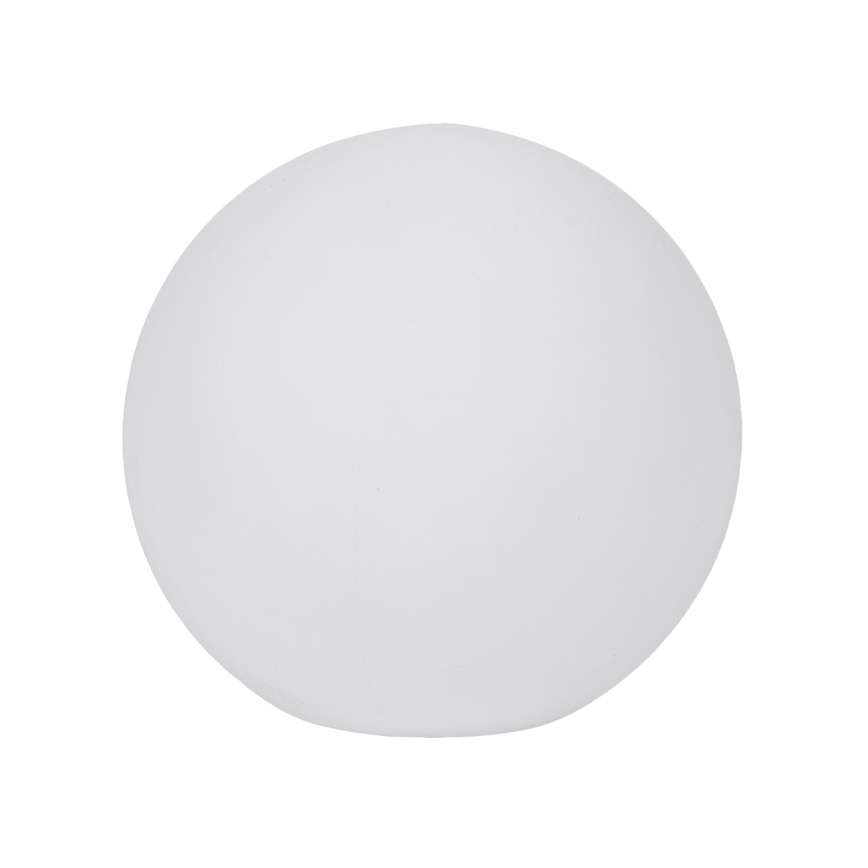 Lámpara exterior STONO 1xE27/20W/230V Ø 50 cm IP65 blanca
