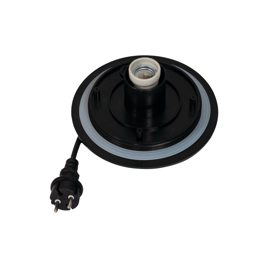 Lámpara exterior STONO 1xE27/20W/230V Ø 50 cm IP65 blanca