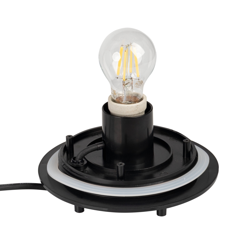 Lámpara de exterior STONO 1x E27/20W/230V, diámetro 50 cm, IP65, beige