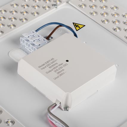 Luminaria LED de techo regulable LIXAN LED/65W/230V 3000-6500K diámetro 48,6 cm blanco/negro + mando a distancia