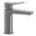 KFA Armatura 4522-815-61 - Grifo para lavabo + desagüe MALAGA, 15,9 cm, gris metálico