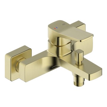 KFA Armatura 4524-010-31 - Grifo de bañera MALAGA, acabado oro cepillado
