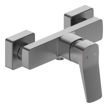 KFA Armatura 4526-010-61 - Grifo de ducha MALAGA gris metálico
