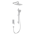 KFA Armatura 4529-301-00 - Conjunto de ducha con mezclador empotrado MALAGA, cromo brillante