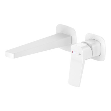 KFA Armatura 4529-810-44 - Grifo de lavabo para instalación empotrada MALAGA blanco