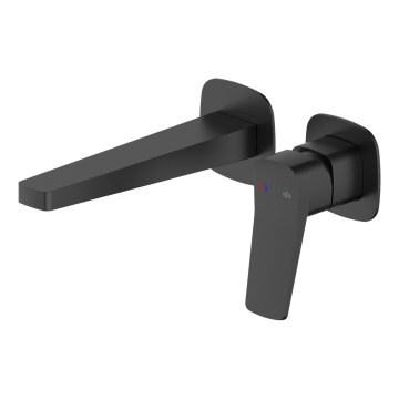KFA Armatura 4529-810-81 - Grifo de lavabo para instalación empotrada MALAGA negro