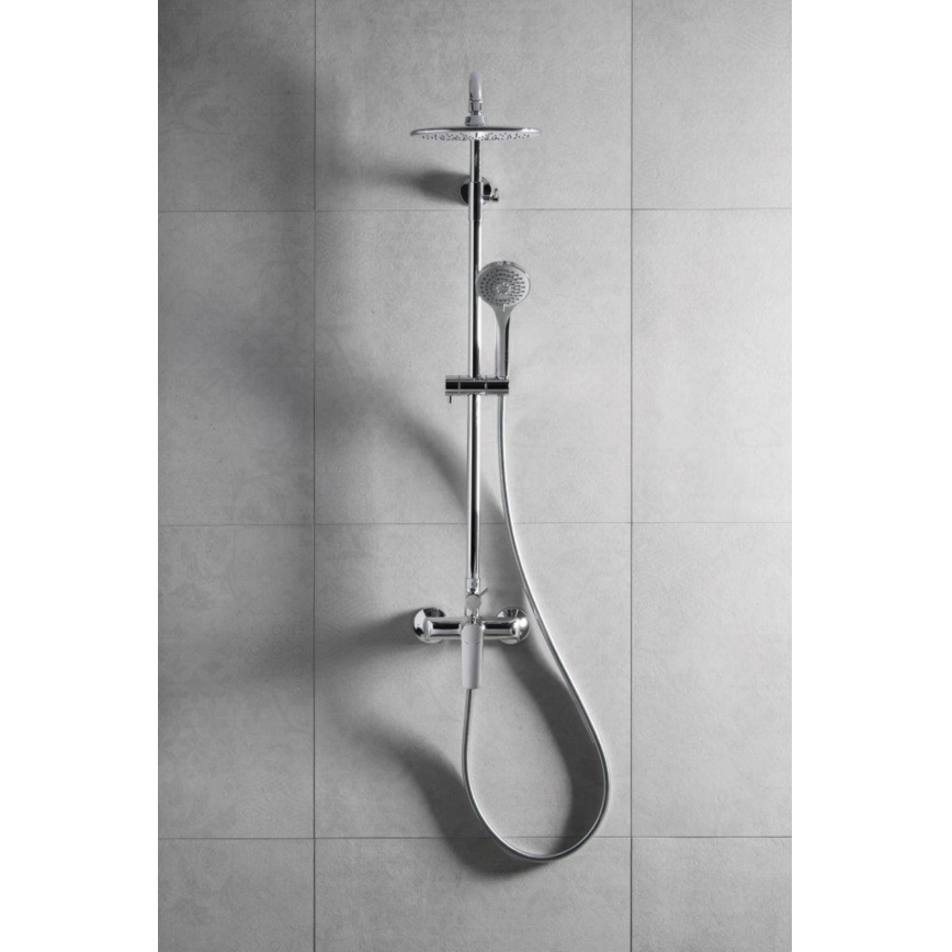 KFA Armatura 5026-910-00 - Conjunto de ducha con grifo TANZANIT cromo brillante