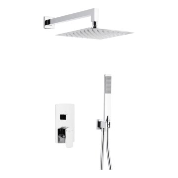KFA Armatura 5539-511-00 - Grifería de ducha con grifo empotrado MOKAIT cromo brillante