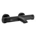 KFA Armatura 5734-010-81 - Grifo termostático para bañera MOZA negro mate