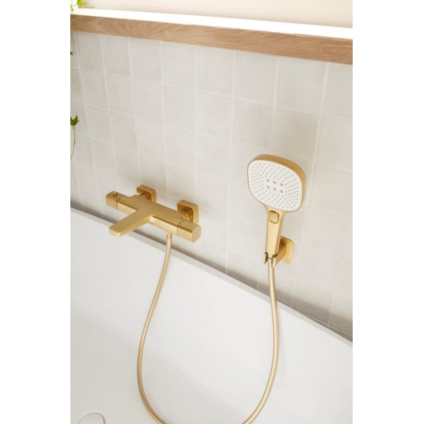 KFA Armatura 5754-010-31 - Grifo termostático para bañera MALAGA oro cepillado