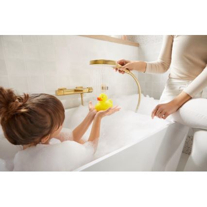 KFA Armatura 5754-010-31 - Grifo termostático para bañera MALAGA oro cepillado