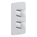 KFA Armatura 5759-001-00 - Mezclador termostático para ducha empotrado MALAGA, cromo brillante