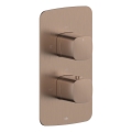 KFA Armatura 5759-001-34 - Mezclador termostático de ducha para instalación empotrada MALAGA oro rosa