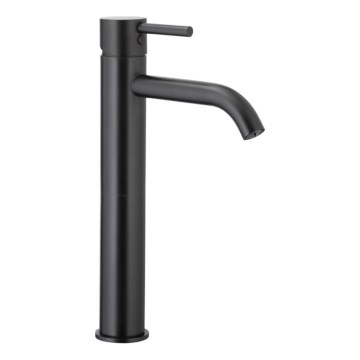 KFA Armatura 5822-612-81 - Grifo de lavabo NEDA 29,5 cm latón/mate negro