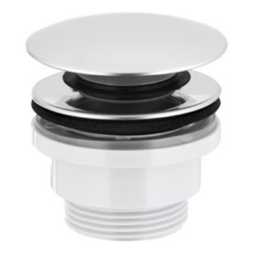 KFA Armatura 660-310-00 - Desagüe de lavabo CLICK-CLACK diá. 6,6 cm cromo brillante
