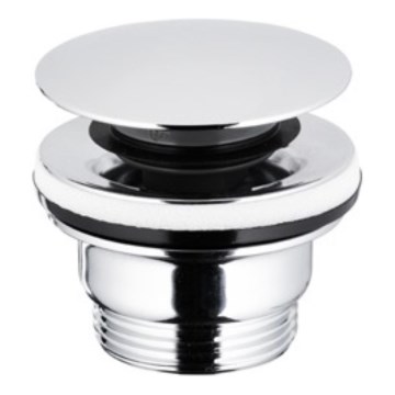 KFA Armatura 660-320-00 - Desagüe de lavabo CLICK-CLACK diá. 6,6 cm cromo brillante