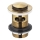 KFA Armatura 660-354-31 - Lavabo desagüe con rebosadero CLICK-CLACK diá. 6,2 cm latón/oro cepillado