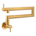 KFA Armatura 6623-030-31 - Grifo de cocina articulado DUERO POT FILLER acero inoxidable/dorado cepillado