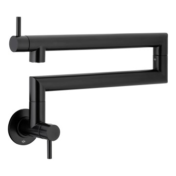 KFA Armatura 6623-030-81 - Grifo de cocina articulado DUERO POT FILLER acero inoxidable/negro mate