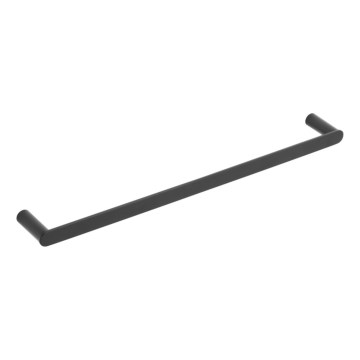 KFA Armatura 864-026-81 - Toallero de pared 47 cm acero inoxidable/mate negro