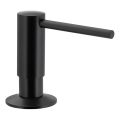 KFA Armatura 990-100-81 - Dispensador de jabón empotrado DUERO acero inoxidable/mate negro