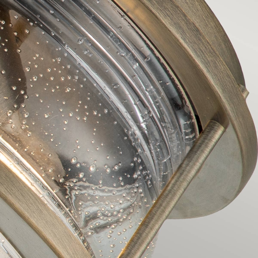 Kichler - Luminaria exterior ASHLANDBAY 1xE27/60W/230V IP44 acabado bronce