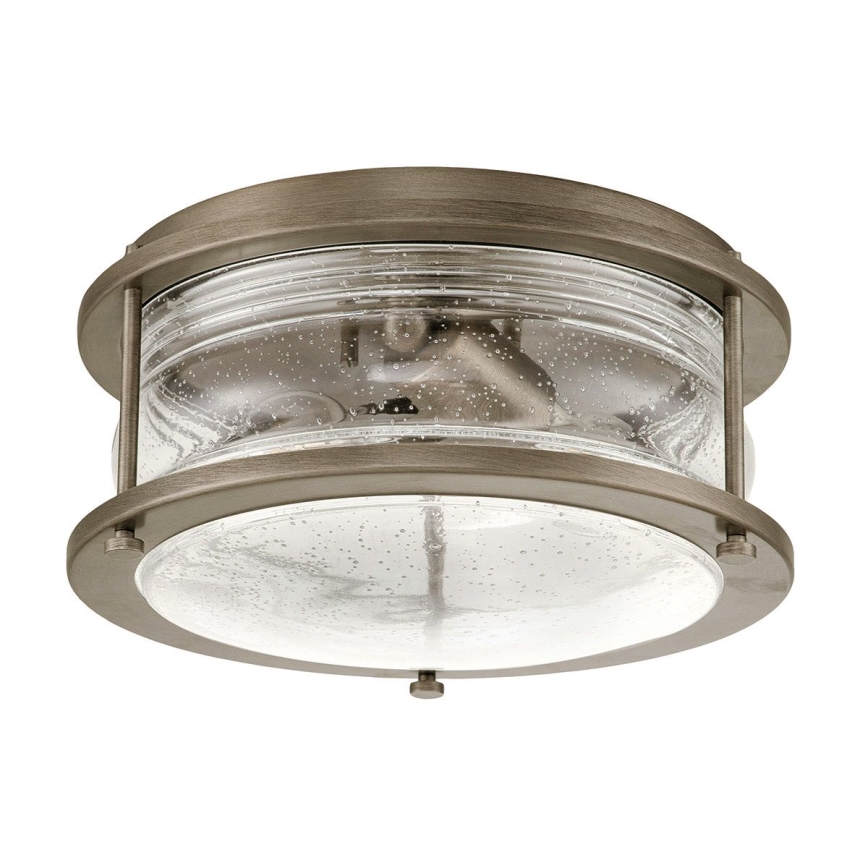 Kichler - Luminaria exterior ASHLANDBAY 1xE27/60W/230V IP44 acabado bronce