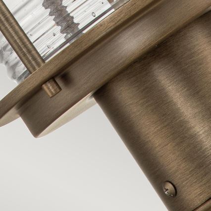 Kichler - Lámpara de exterior ASHLANDBAY 1xE27/60W/230V IP44 acabado en bronce