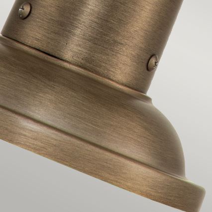 Kichler - Lámpara de exterior ASHLANDBAY 1xE27/60W/230V IP44 acabado en bronce