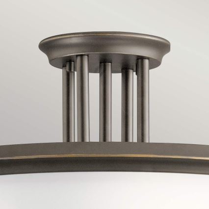 Kichler - Lámpara de techo DREYFUS 3xE27/60W/230V bronce