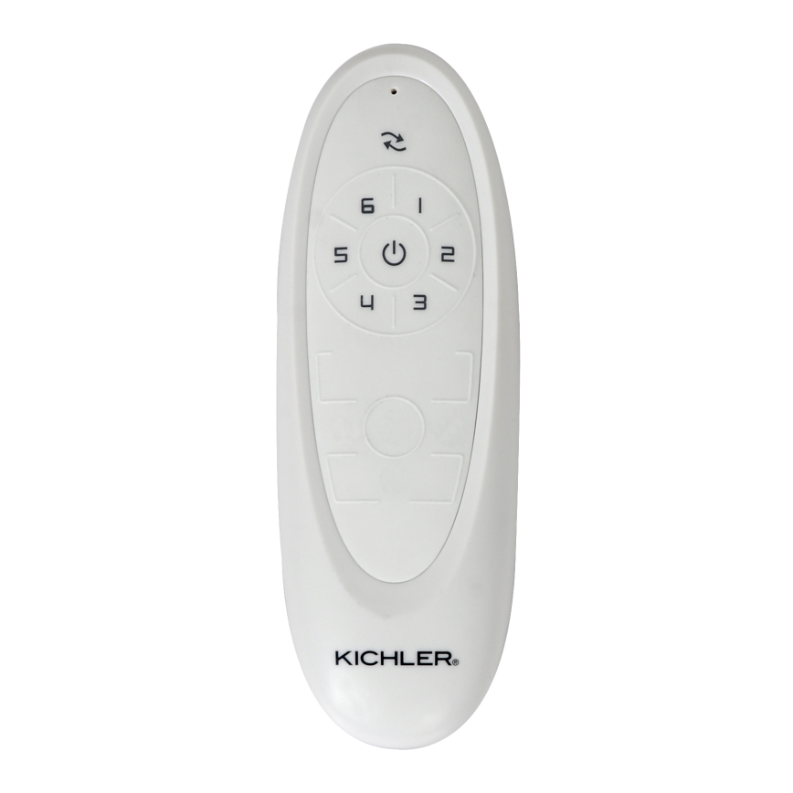 Kichler - Ventilador de techo LEHR IP44 diá. 137 cm + control remoto