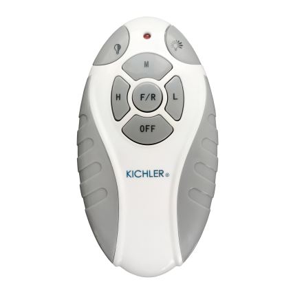 Kichler - Ventilador de techo LED regulable XETY LED/10W/230V  cromo mate/plata + control remoto