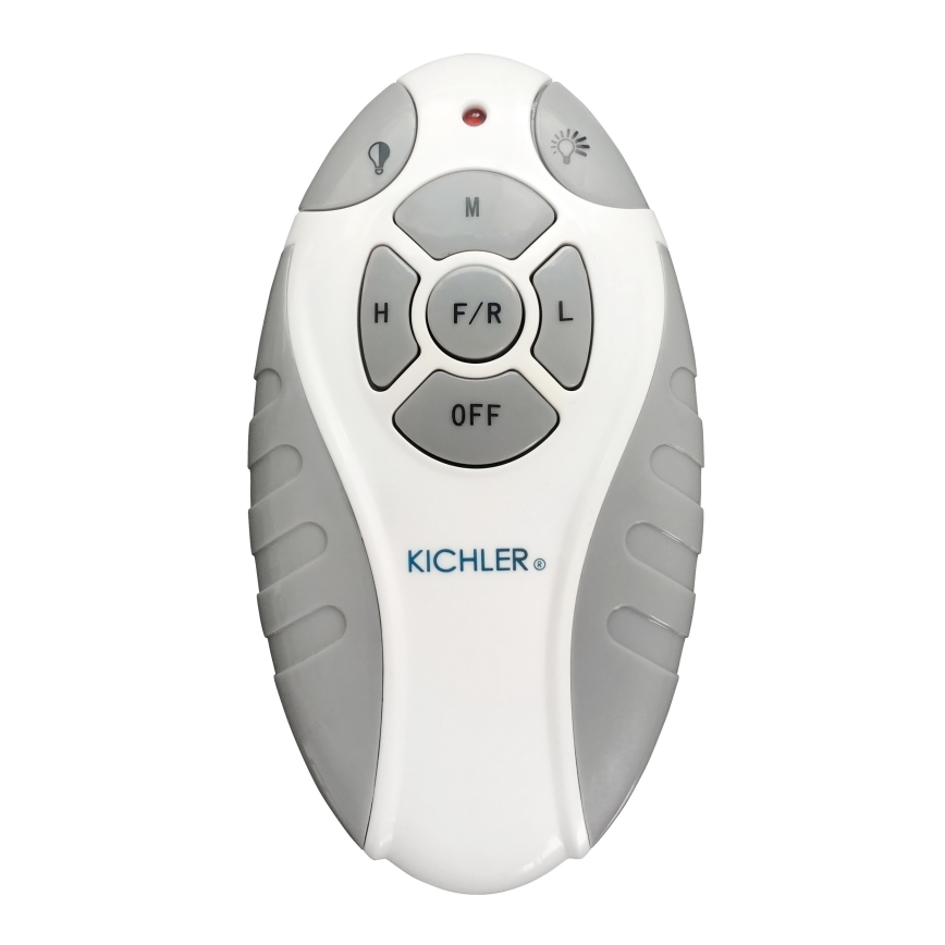 Kichler - Ventilador de techo LED regulable XETY LED/10W/230V  cromo mate/plata + control remoto