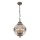 Kichler - Lámpara colgante para exterior con cadena HALLERON 3xE14/40W/230V IP44